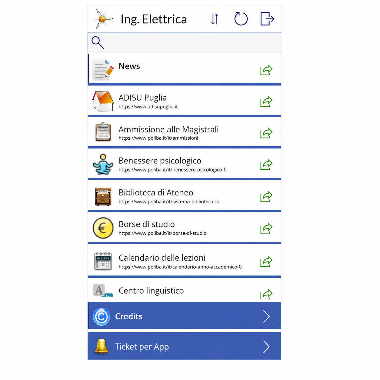 App Ing. Elettrica