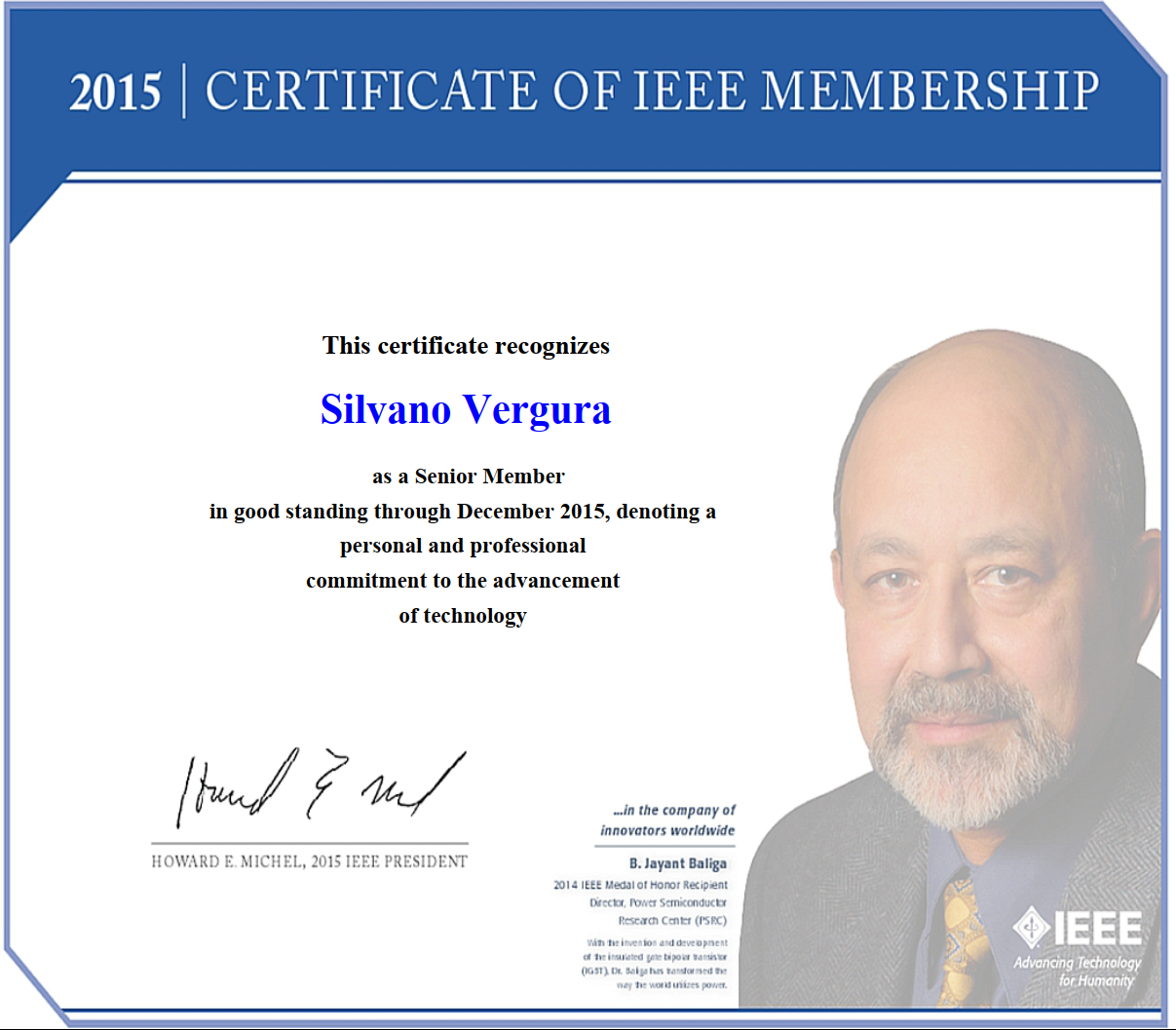 IEEE Senior member